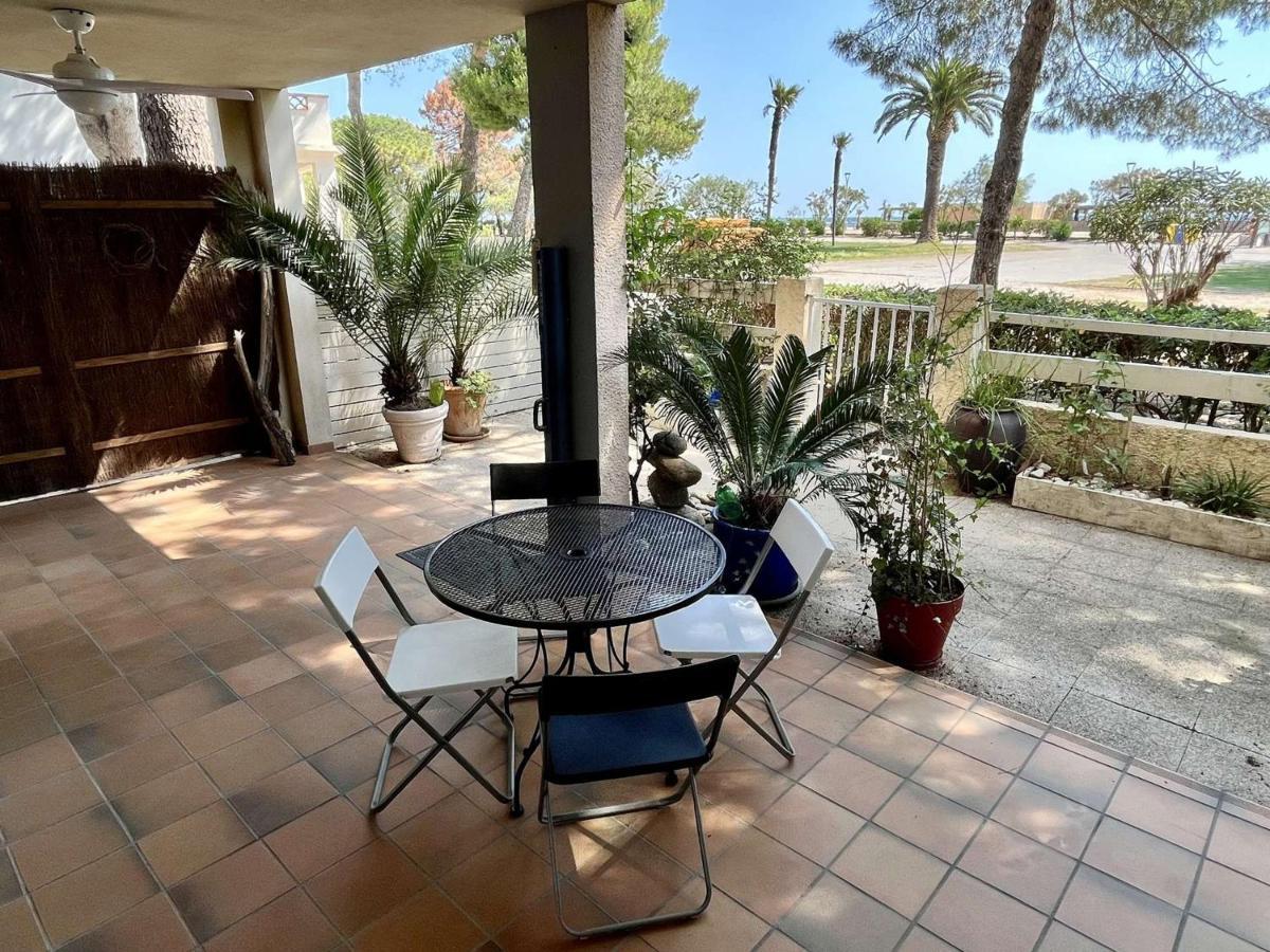 Studio Cabine Avec Terrasse 4 Pers, Acces Direct Plage, Tv, Animaux Admis - Argeles-Sur-Mer - Fr-1-225-798 Kültér fotó