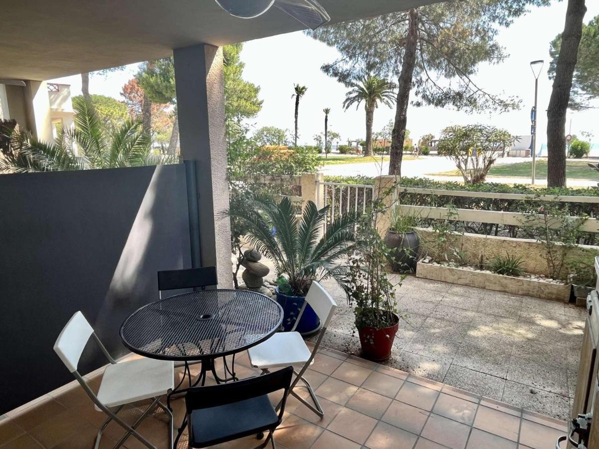 Studio Cabine Avec Terrasse 4 Pers, Acces Direct Plage, Tv, Animaux Admis - Argeles-Sur-Mer - Fr-1-225-798 Kültér fotó